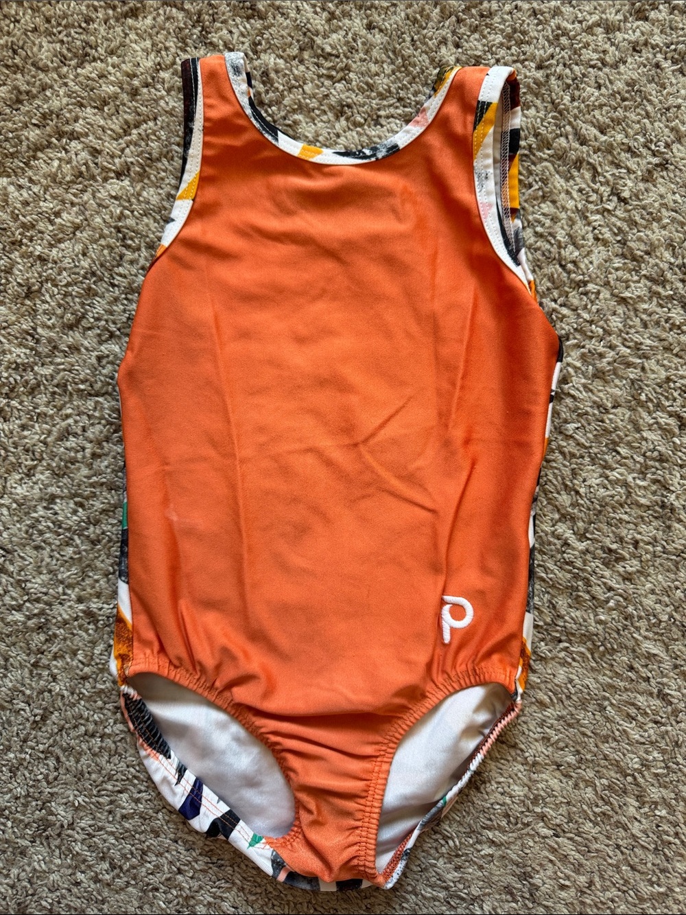 Plum leotard with fun back